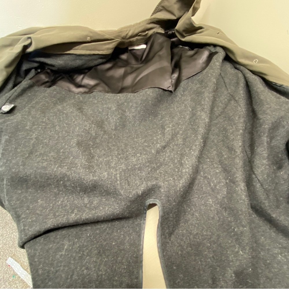 Vintage BILL BLASS Men’s Trench Coat With Hood Size XXL - Picture 13 of 16